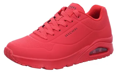 Produktbild von Skechers Herren Uno Stand On Air Sneaker, Red Durabuck Mesh, 45.5 EU