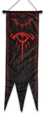 Produktbild von Herr der Ringe Replik 1/1 Sauron Kriegsbanner 140 cm