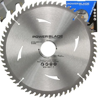 Produktbild von Sägeblatt 210mm 60T 32mm 00413