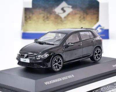 Produktbild von Solido Modellauto Maßstab 1:43 VW Volkswagen Golf VIII R schwarz 2022 S4311803