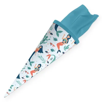Produktbild von itenga Geschwister Schultüte 35cm "Meerjungfrauen"