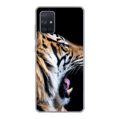 Produktbild von MuchoWow® Handyhülle Schutzhülle Hülle für Samsung Galaxy A51 5G Tiger - Tiere - Porträt Silikon Softcase Handy Hülle - Abbildung
