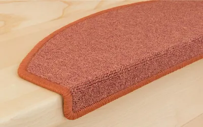 Produktbild von Stufenmatten Ariston Halbrund 65x24cm Trittfläche Terra 14 Stück