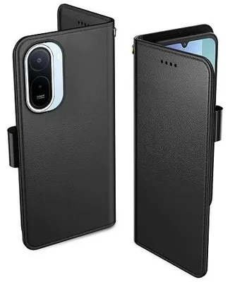 Zdjęcie produktu dla Etui portfel skórzane xiaomi redmi A7 pro z klapką 4 karty