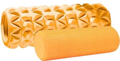 Image de Foam Roller Fasciarol - Rouleau en mousse pour le massage des points trigger pendant l'entraînement du fascia - 33x14cm//29x10cm