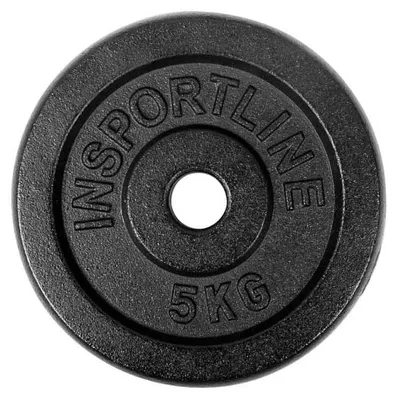Immagine prodotto di Pesi in ghisa Insportline Castblack da 5 kg, 30 mm