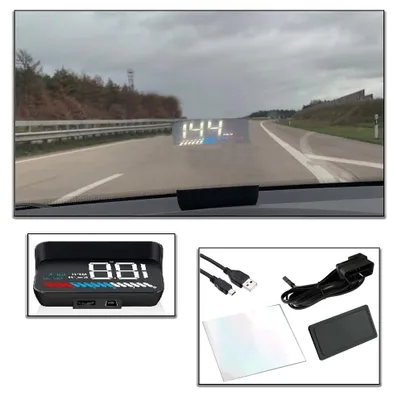 Produktbild von NACHRÜST-SET Auto Head Up Display Universal GPS HUD OBD 2 Digitale Anzeige
