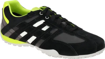 Produktbild von GEOX Sneaker SNAKE, Rauleder, Schwarz, Herren
