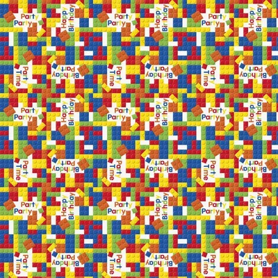 Produktbild von Bausteine Party Geschenkpapier