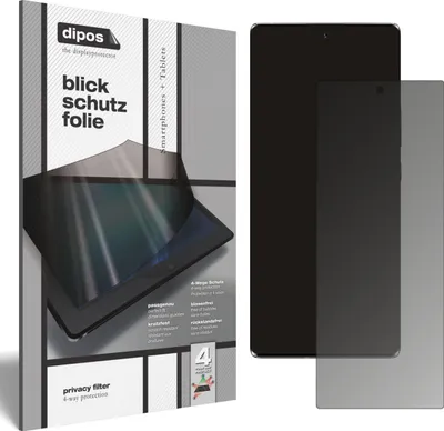 Produktbild von Blickschutzfolie für ZTE Axon 30 Ultra matt Schutzfolie Folie Display Schutz dipos