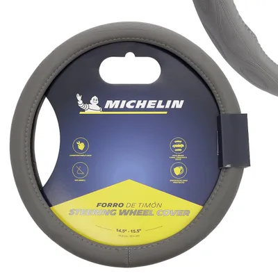 Zdjęcie produktu dla MICHELIN Pokrowiec na kierownicę "M" 36,8-39,4 cm, szary