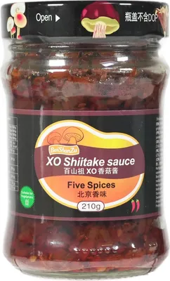Produktbild von Bai Shan Zu X.O. Shiitake Five Spice Sauce Mushroom Sauce 210g