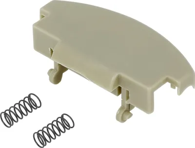 Produktbild von 3B0868445 Armlehnenabdeckung Verriegelungsklipp Mittelkonsolendeckelverschluss Beige