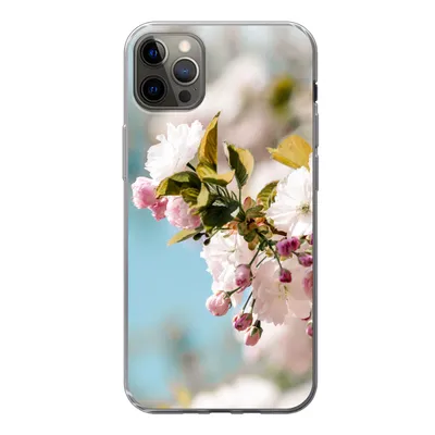 Produktbild von MuchoWow® Handyhülle Schutzhülle Hülle für iPhone 13 Pro Max Blumen - Blüte - Frühling Silikon Softcase Handy Hülle - Mobiltelefon