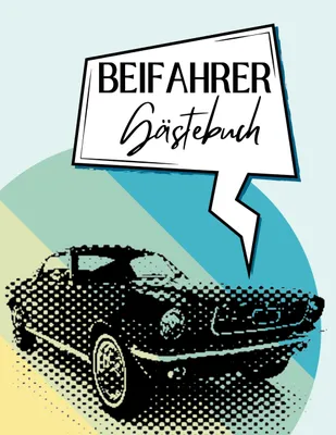 Produktbild von Beifahrer Gästebuch