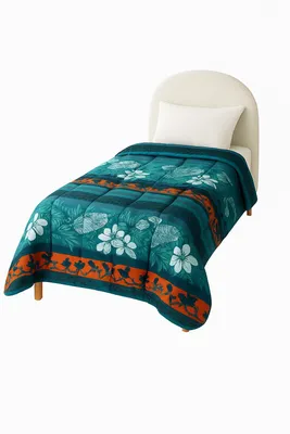 Image de Couette légère imprimée Végétal - 1 personne 140 x 200 - 20877