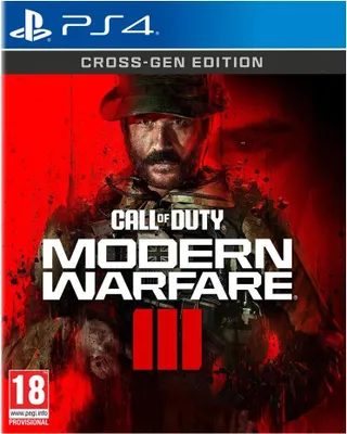 Obrázek produktu pro Activision Call of Duty: Modern Warfare III, PlayStation 4, Režim multiplayer, Starší, Fyzické médium