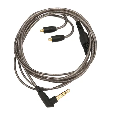 Immagine prodotto di Cavo auricolare di ricambio, cavo auricolare di ricambio, cavo auricolare MMCX, cavo a gomito per cuffie, cavo MMCX, cavo a gomito per cuffie