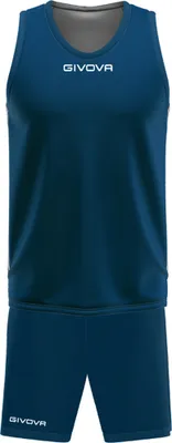 Produktbild von blu/bianco M|Givova Basketball Wende Trikot-Set KITB03-0403