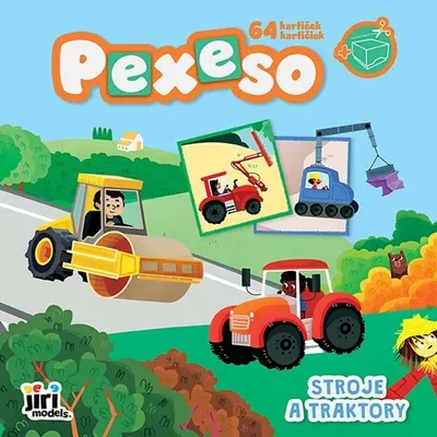 Zdjęcie produktu dla Pexeso w notebooku Maszyny i ciągniki