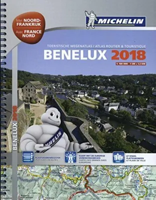 Image de Benelux 22452 Spir. Atlas Michelin 2018