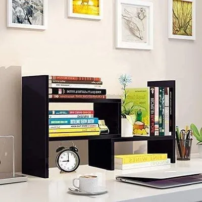Immagine prodotto di Famanu - Libreria compatta, organizer - Colore: nero