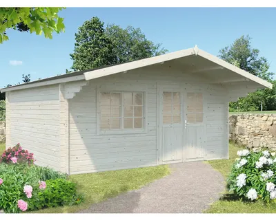 Produktbild von Gartenhaus Palmako Britta 19,7 m² 516 x 580 cm tauchgrundiert