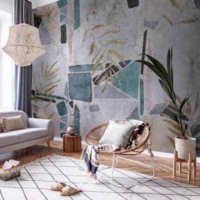Produktbild von Vlies Fototapete - Southern Mosaic 150x105 cm Abstrakt f-C-0466-a-a