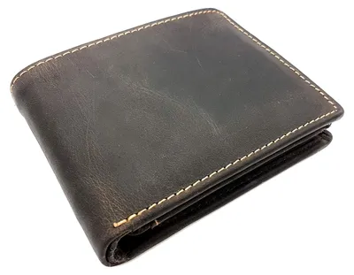 Immagine prodotto di Portafoglio vintage in vera pelle di mucca con protezione RFID