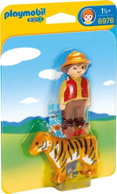 Immagine prodotto di PLAYMOBIL 6976 - Cacciatore con tigre