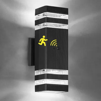 Produktbild von 2er-Set Aussenlampe Außenlampe mit Bewegungsmelder,Außenleuchte Aussenleuchte Wand,Wandleuchte Wandlampe aussen, Außenbeleuchtung Ausenbeleutung Hauswand