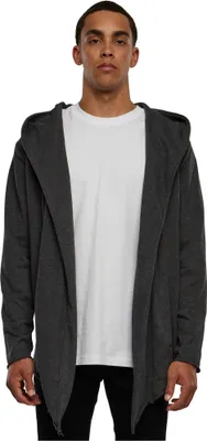 Obrázek produktu pro Urban Classics Long Hooded Open Edge Cardigan charcoal - M