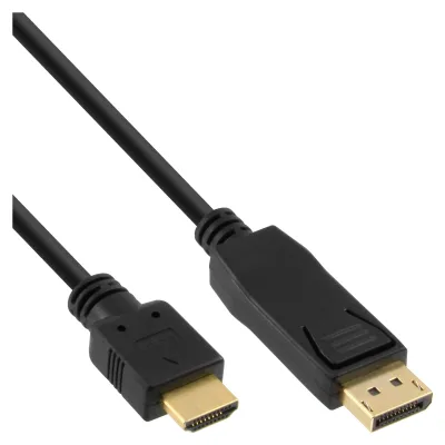 Zdjęcie produktu dla InLine B-17182, 2 m, DisplayPort, HDMI, Męska, Męska, Prosty