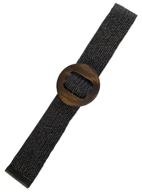 Immagine prodotto di Banned Retro Stretch Gürtel - Ricorda tutto Schwarz
