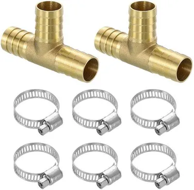 Productafbeelding van Dailygoods - T-stuk 3-weg, 3/4 inch - Aansluitstuk tuinslang - Koppeling