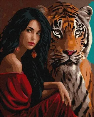 Image de Peinture par numéros - La force de la beauté 40 x 50 cm - Ideyka