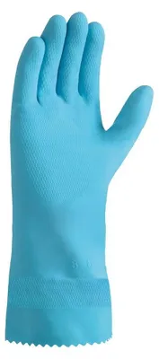 Produktbild von Spülhandschuhe Haushaltshandschuhe blau 1 Paar Gr. S / 7