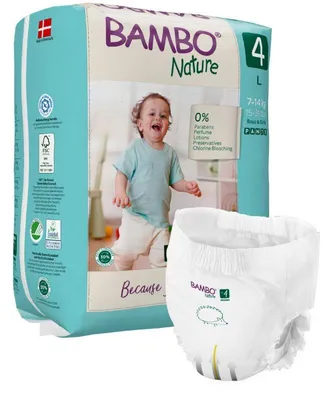 Produktbild von Bambo Nature Pants, Gr. 4, 7-14 kg | Packung (20 Stück)