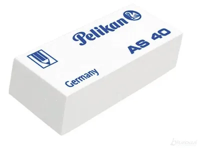 Zdjęcie produktu dla Gumka AS do ołówków, kredek świecowych, PELIKAN