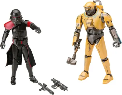 Imagen del producto de Pack 2 Figuras Ned-B & Purge Trooper Star Wars Obi Wan Kenobi Articuladas 15 cms