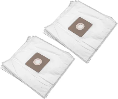 Produktbild von vhbw 10x Staubbeutel kompatibel mit Quigg 5390 Staubsauger - 31cm x 22,5cm Weiß