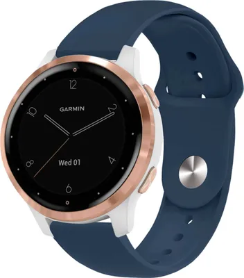 Obrázek produktu pro Huawei Watch GT 4 41 mm, Garmin Vivomove 3s 39 mm, Garmin Vivoactive 4s 40 mm, Garmin Vivoactive 3s, Garmin Venu 3S, Garmin Venu 2s 40 mm, Fossil Gen 6 42 mm, Fossil Gen 5e 42 mm Řemínek: silikonový řemínek imoshion s kulatou sponou