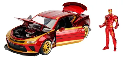 Produktbild von Jada Marvel Ironman 2016 Chevy Camaro SS 1:24