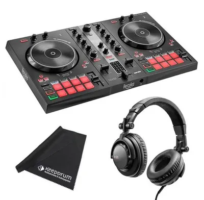 Immagine prodotto di Controller DJ Hercules Inpulse 300 MK2 con cuffie DJ45