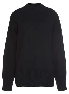 Produktbild von LASCANA Stehkragenpullover schwarz Größe 40/42