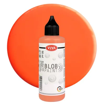 Produktbild von ViVA DECOR Blob Paint 90 ml neonorange