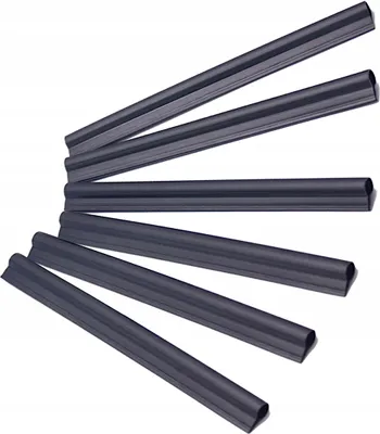 Produktbild von KADAX Clips für Zaunbandplatten Schwarz 6 Stk.
