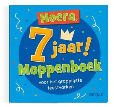 Produktbild von Deltas Hurra, 7 Jahre! Witzbuch