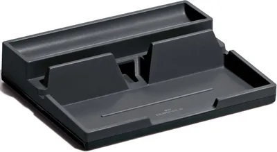 Produktbild von Desk Organizer Varicolor dunkelgrau Packung mit 6 Stück