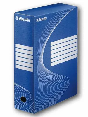Obrázek produktu pro Esselte krabice archivační modrá 100 mm